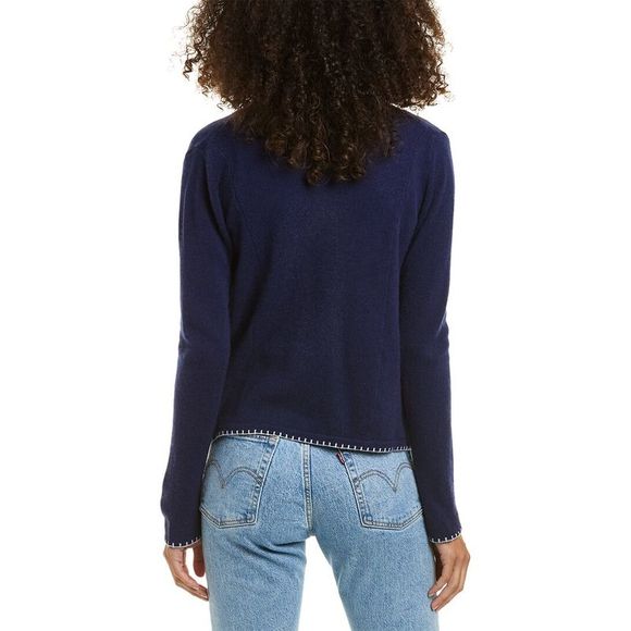 Alashan Whip Stitch Short Cashmere Duster - Picture 2 of 3